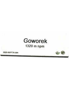 Magnes drewniany tabliczka ze szczytu GOWOREK Sudety