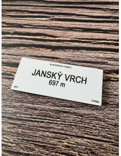 Magnes drewniany szczyt JAŃSKI WIERCH Góry Jastrzębie 2