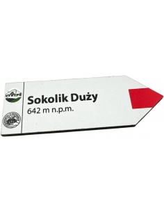 Magnes drewniany szczyt SOKOLIK DUŻY Rudawy Janowickie