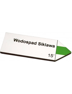 Magnes drogowskaz ze szlaku WODOSPAD SIKLAWA Tatry